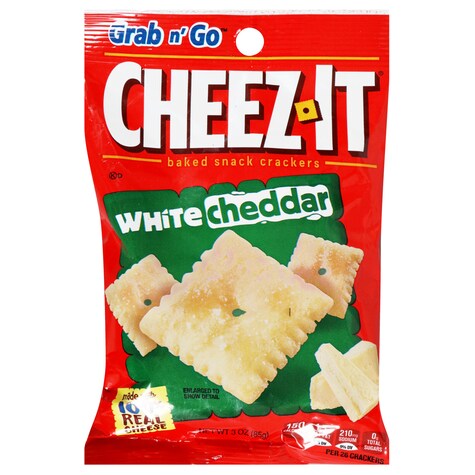 View CheezIt Baked Snack Cheese Crackers