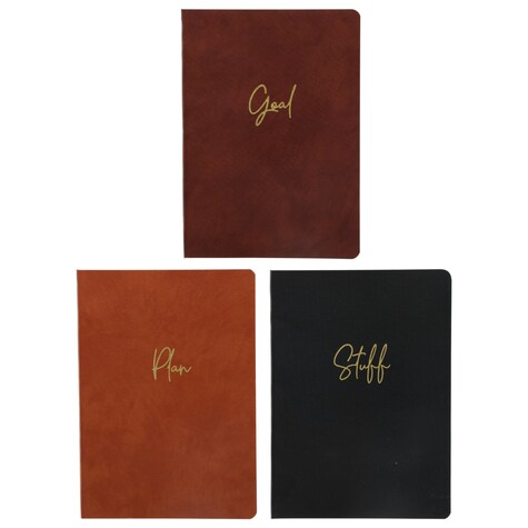View Professional Embossed Notebooks, 5x7 in.