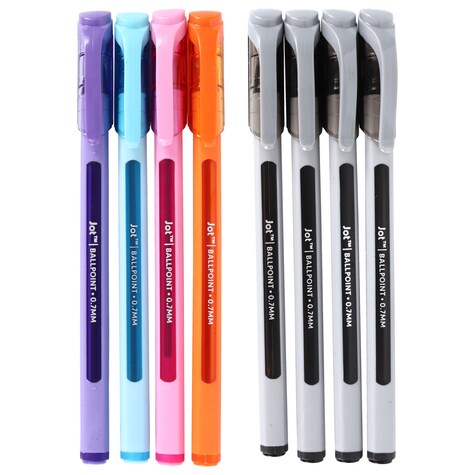 View Jot Comfort Grip Ballpoint Pens,