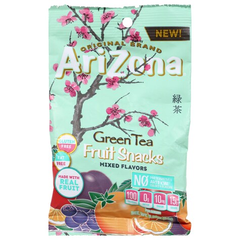 View AriZona Green Tea Fruit Snacks,