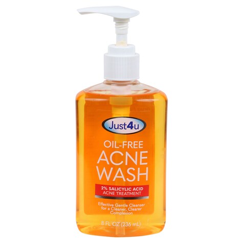 View Just4U Oil Free Acne Wash,