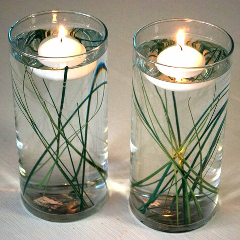 Floating Candle Cylinder Vases