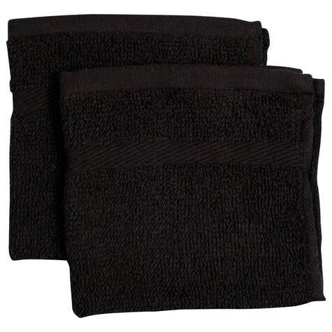 View Home Collection Black Cotton Wash