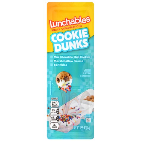 View Lunchables Cookie Dunks, 1.95 oz.