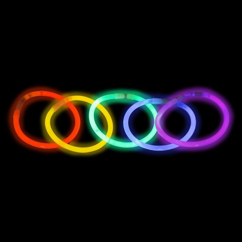 View Play Glow Assorted Glow Sticks,