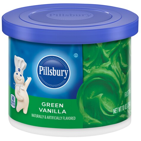 View Pillsbury Green Vanilla Frosting, 10