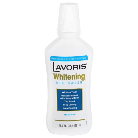 View Lavoris Fresh Mint Whitening Mouthwash,