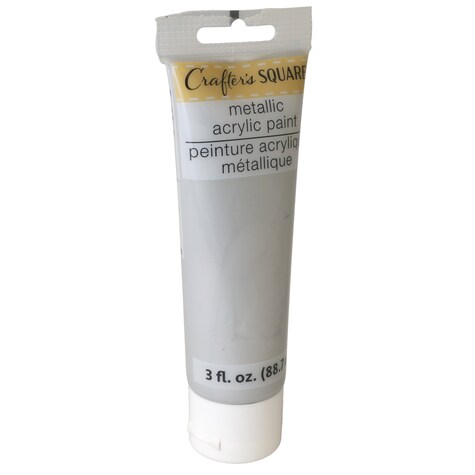 View Crafter's Square Metallic Silver Acrylic