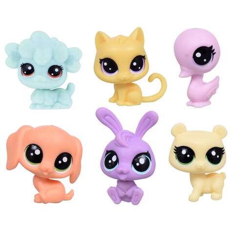 Littlest Pet Shop Animal Figurines, 7.25x7.875x4 in. Dollar Tree