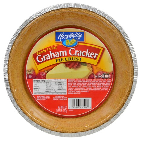 keebler mini graham cracker crust nutrition facts