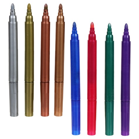 View Jot Metallic AllPurpose Markers, 4ct.