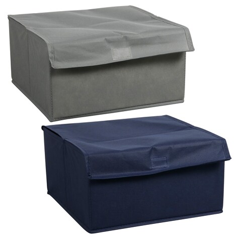 View Essentials Collapsible Storage Container, 11.25x11.25x6in.