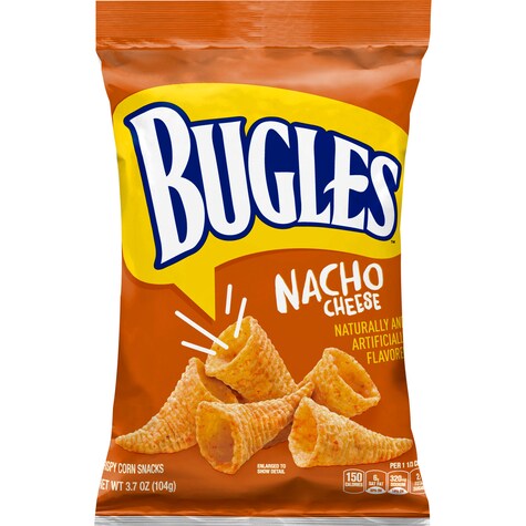 View Bugles Nacho Cheese Flavor Corn