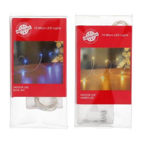 View Christmas House MicroLED Light Strands,