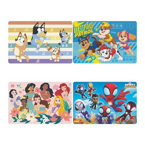 View Licensed Character Plastic Placemats, 12x18