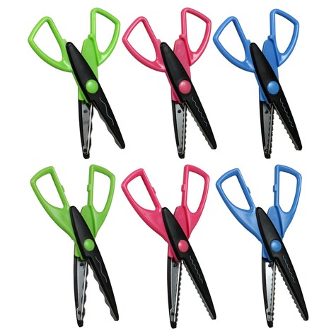 View Crafter's Square Sawtooth Shape Scissors