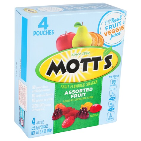 View Mott's Assorted FruitFlavored Fruit Snacks,