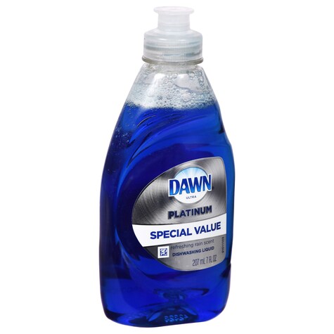Dawn Platinum Refreshing Rain Dishwashing Liquid, 8oz