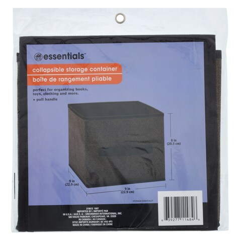 View Essentials Navy Blue Collapsible Storage