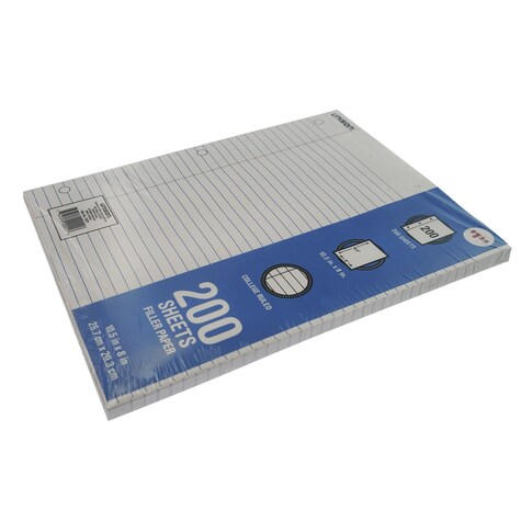 View CollegeRuled Filler Paper, 200ct.