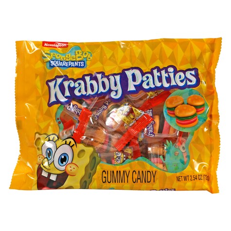 Bulk Nickelodeon SpongeBob Squarepants Krabby Patty Candies, 2.54oz