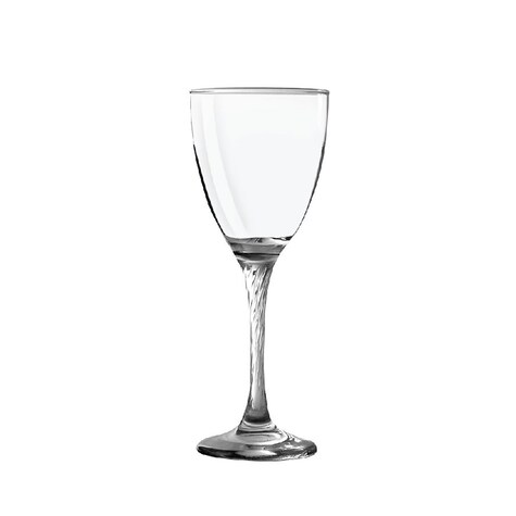 View Elegant Twisted Stem Wine Glasses