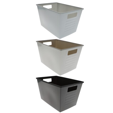 View Rectangular Storage Bin, 11.75x7x8.25in.