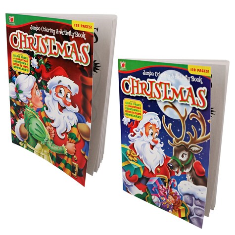 66 Jumbo Christmas Coloring Pages Images & Pictures In HD
