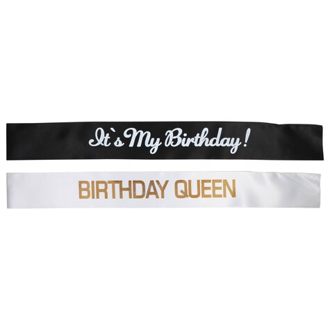 View Birthday Sashes, 33x3.75 in.