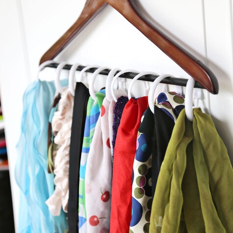 3 Uses for Shower Curtain Rings Dollar Tree