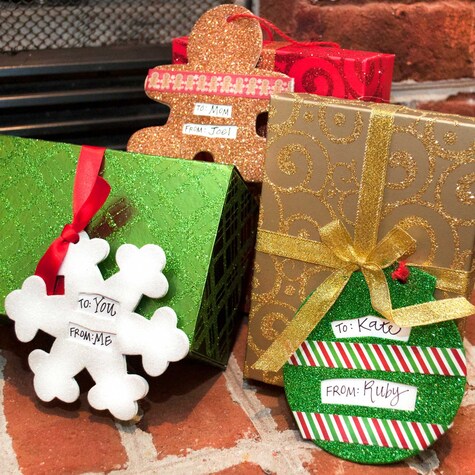 Homemade Holiday Gift Tags | Dollar Tree