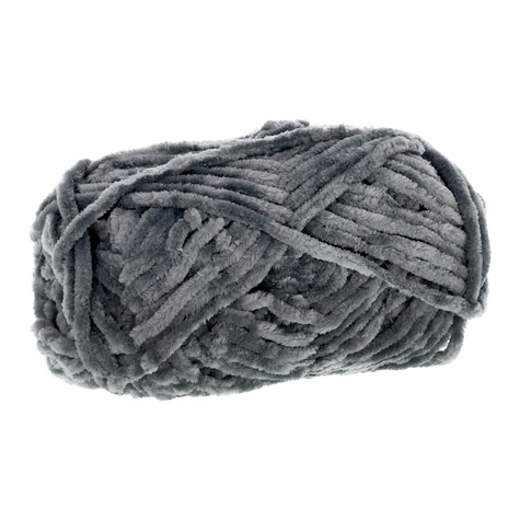 View Premier Just Chenille Gray Yarn,