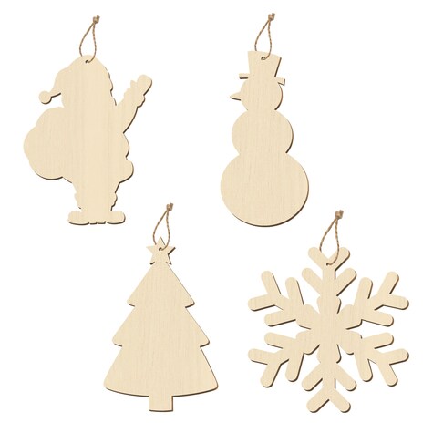 View Crafter's Square Color-Your-Own Ornaments, 8-ct.