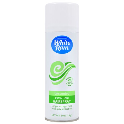 Bulk White Rain Unscented Extra Hold Hairspray 4 Oz Cans