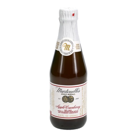 View Martinelli’s Sparkling Apple Cranberry Juice,