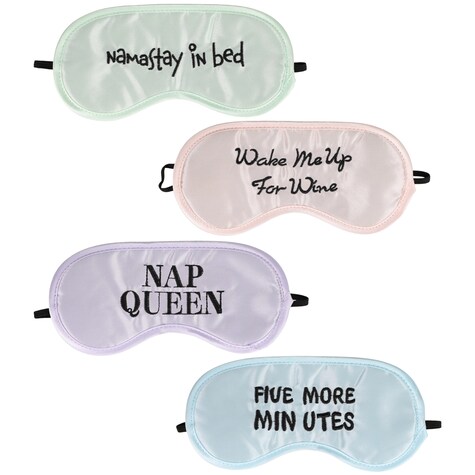 View Printed Polyester Sleep Masks