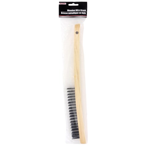 Bulk Tool Bench Hardware Wooden Wire Brushes, 17 in. Dollar Tree