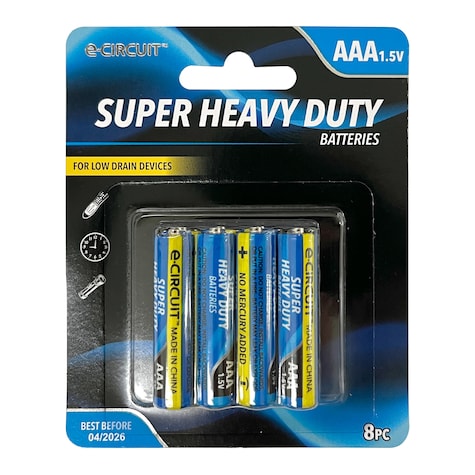 View eCIRCUIT Super Heavy Duty AAA
