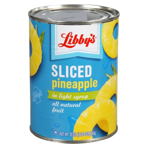 View Libby's Sliced Pineapple, 20oz. Cans