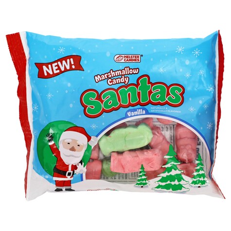 View Melster Candies Marshmallow Santas Candy,
