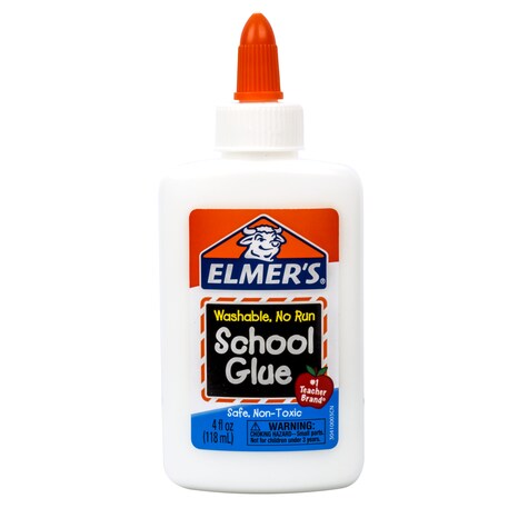 Elmers School Glue 4 Oz Bottles