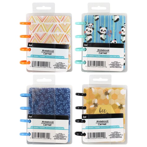 Bulk JOT Happy Notebook, 5.5x4. in. Dollar Tree