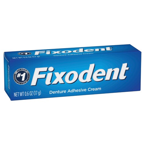 View Fixodent Denture Adhesive Cream, 0.6