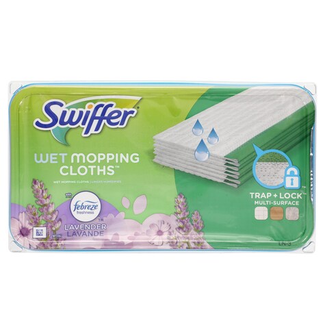 View Swiffer Lavender Wet Mopping Cloths,