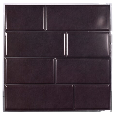 Bulk Tool Bench Hardware Self Adhesive Slate Wall Tile, 12x12 in