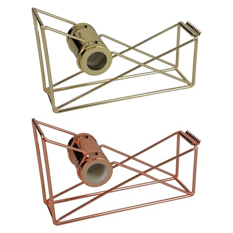 View Rose Gold Wire Tape Dispenser