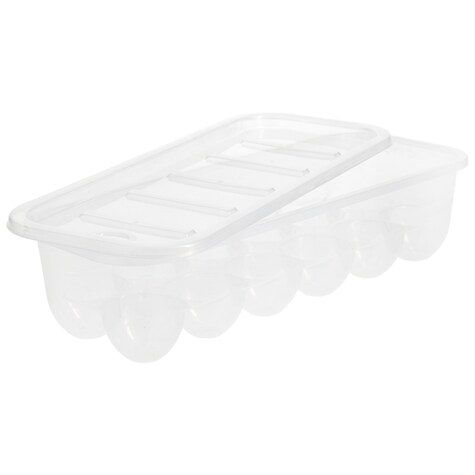 View Essentials Rectangular Plastic Egg Storage