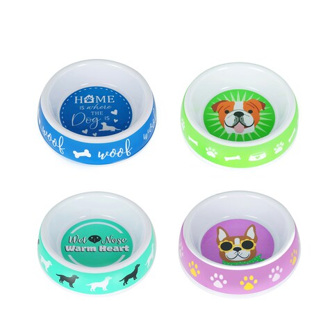 Decorative Melamine Dog Bowls Dollar Tree