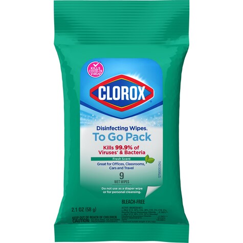 View Clorox ToGo Disinfecting Wipes, 9ct.