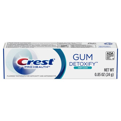 Bulk Crest Gum Detoxify TravelSized Toothpaste, 0.875 oz. Tubes